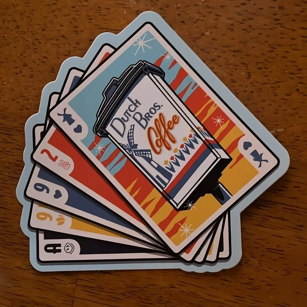 NEW DUTCH BROS JULY STICKER